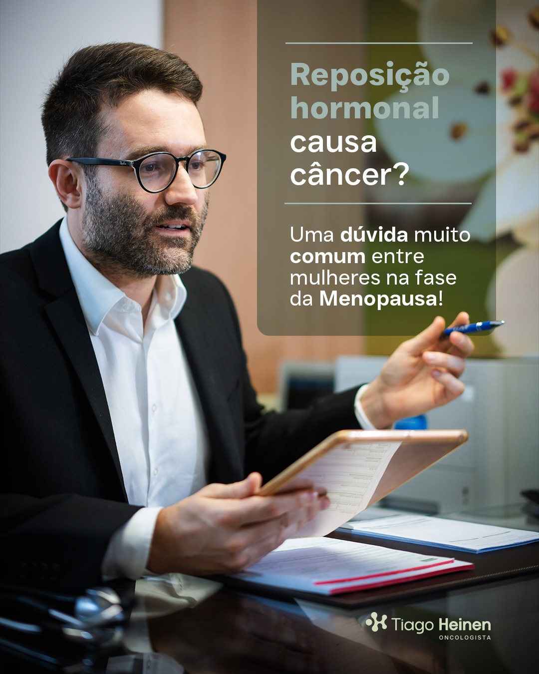 Reposição hormonal causa câncer?